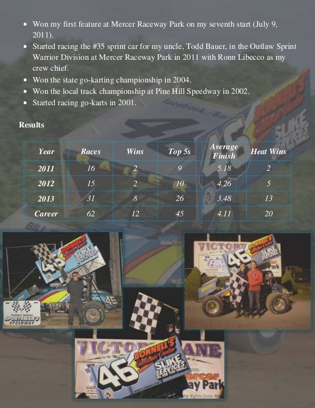 racing-resume