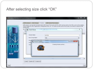 After selecting size click “OK”
 