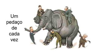 Um
pedaço
de
cada
vez
 