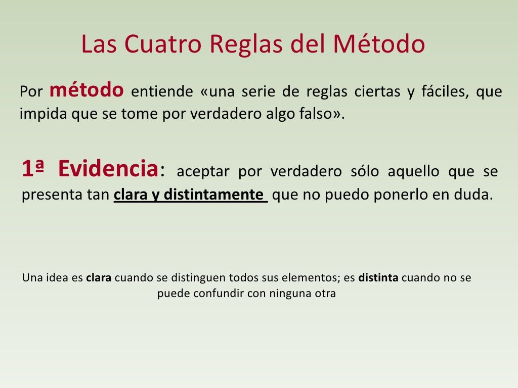 Racionalismo resumido