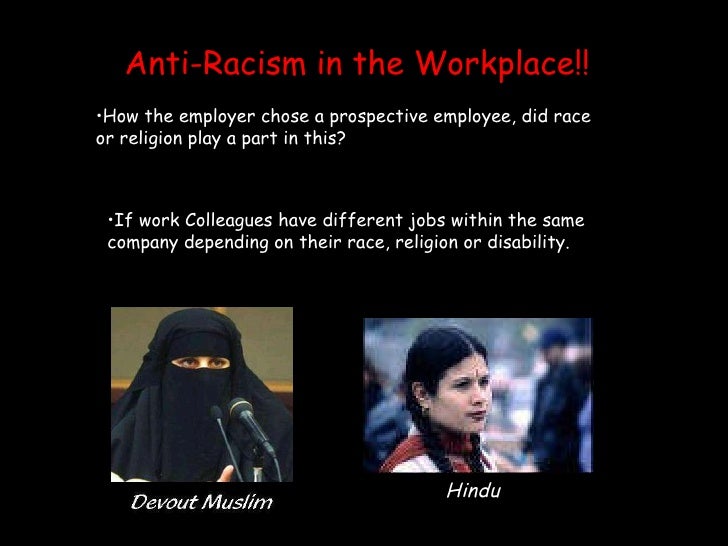 racism in the workplace