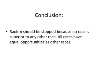 Racism | PPTX
