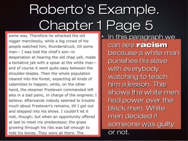 Racism and Imperialism in "The Heart of Darkness" by