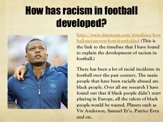 racism in football english essay