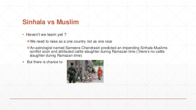 Racism in sri lanka