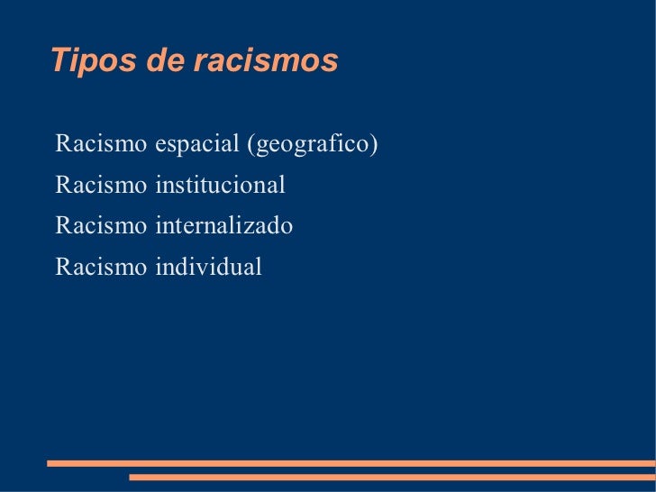 Racismo