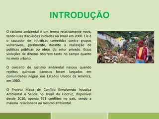 Racismo ambiental | PPT
