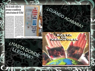 ¿HASTA DON
¿HASTA DONDEDE
LLEGARA?
LLEGARA?
¿CUANDO
¿CUANDO
ACABARÁ?
ACABARÁ?
 