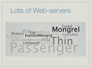 Lots of Web-servers
 