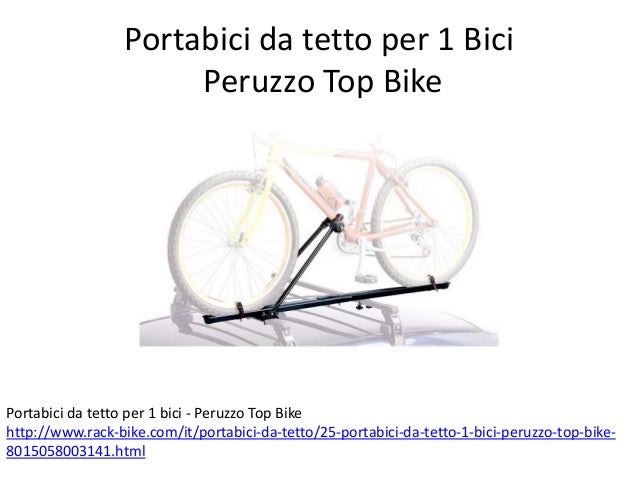 BARRA ADATTATORE DONNA UOMO PER PORTAGGIO SU PORTA BICI PERUZZO