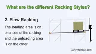 Pallet Racking Styles & Systems - TranPak