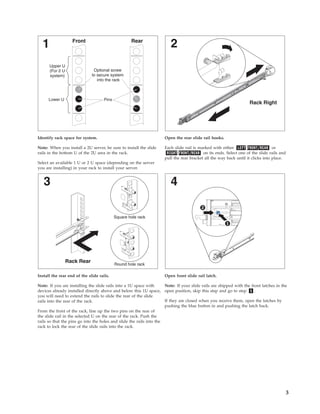 Rack install x3650 m4 | PDF