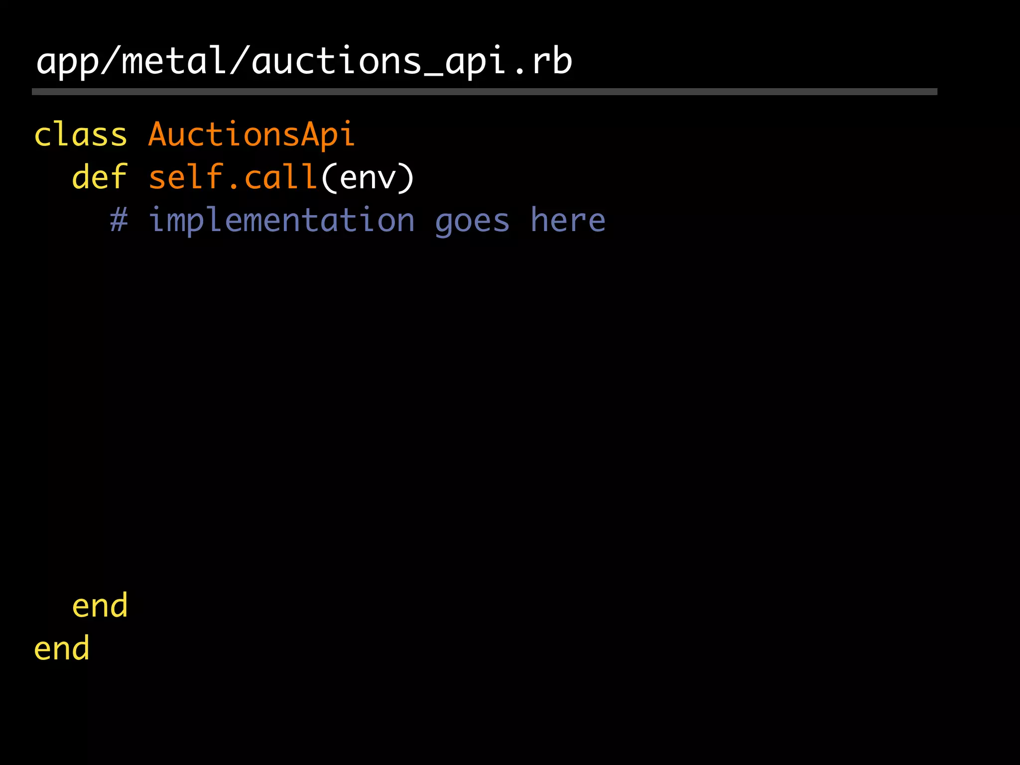 Rails Metal, Rack, and Sinatra