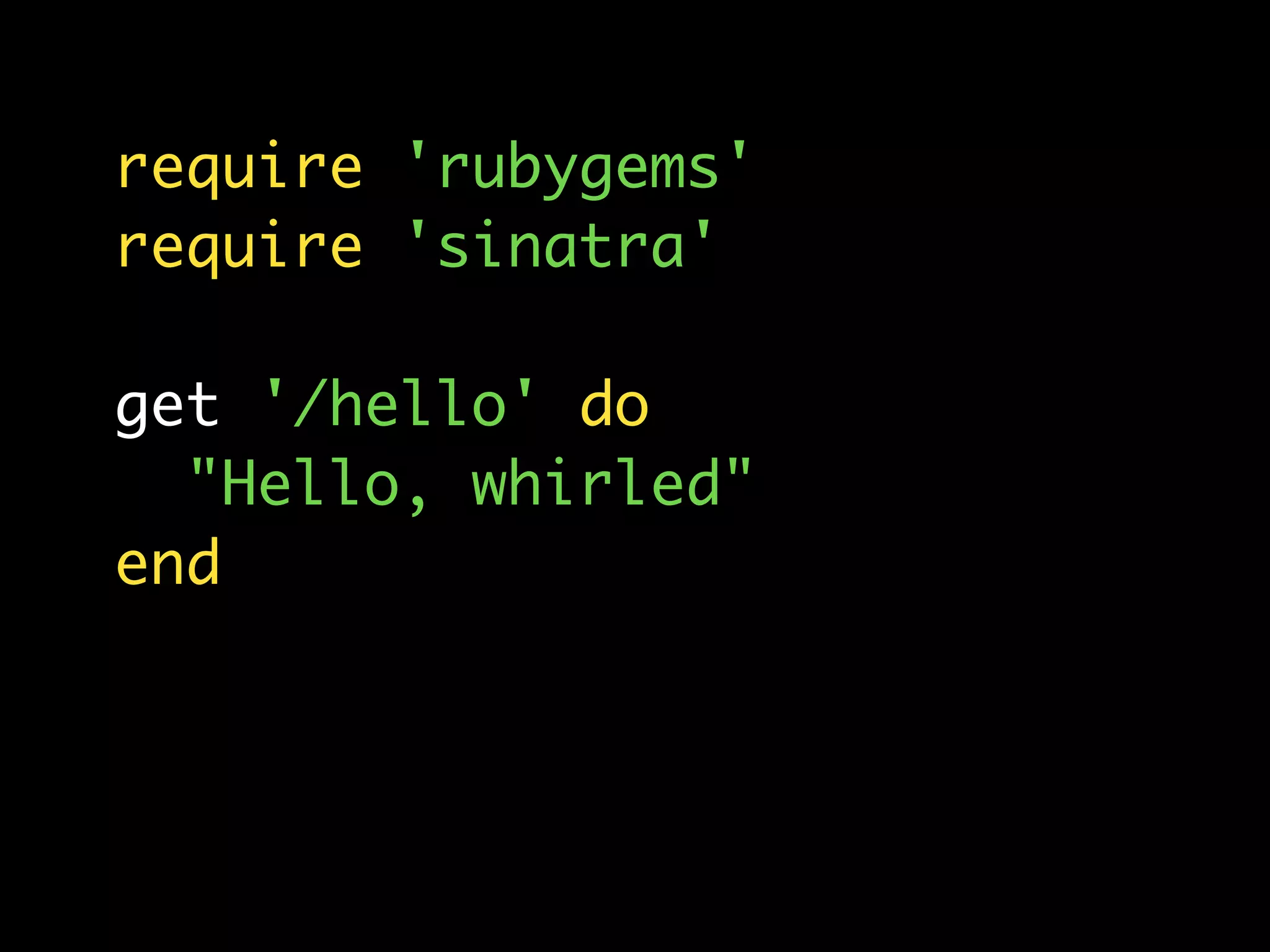 Rails Metal, Rack, and Sinatra