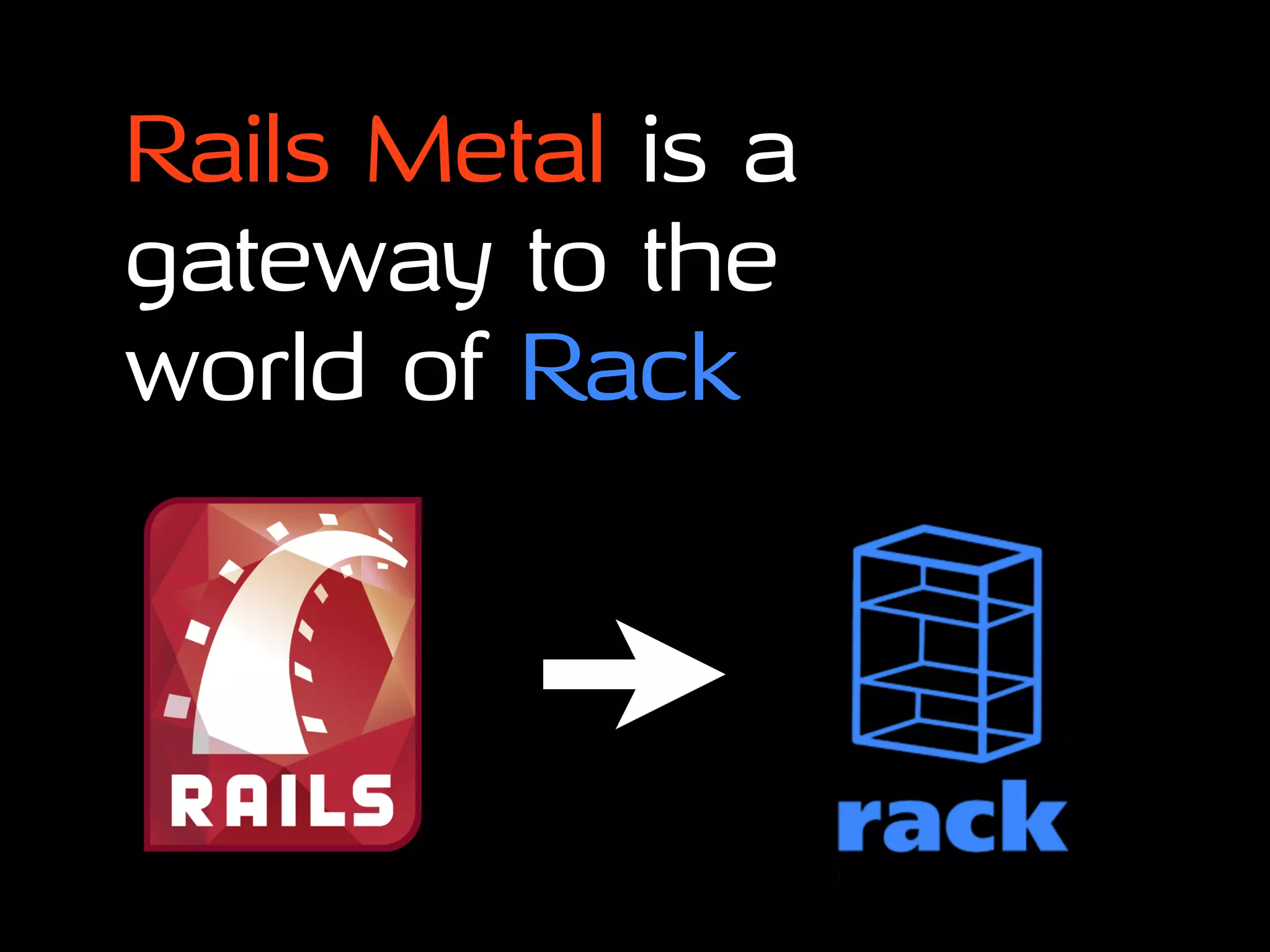 Rails Metal, Rack, and Sinatra