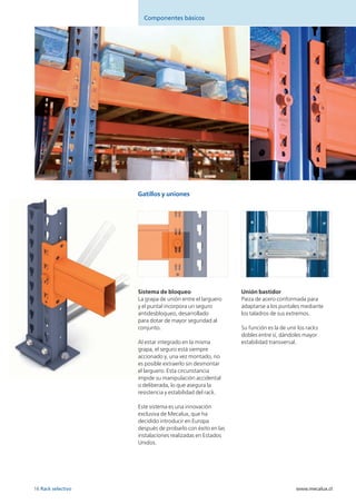 Componentes Del Rack Rack selectivo | PDF
