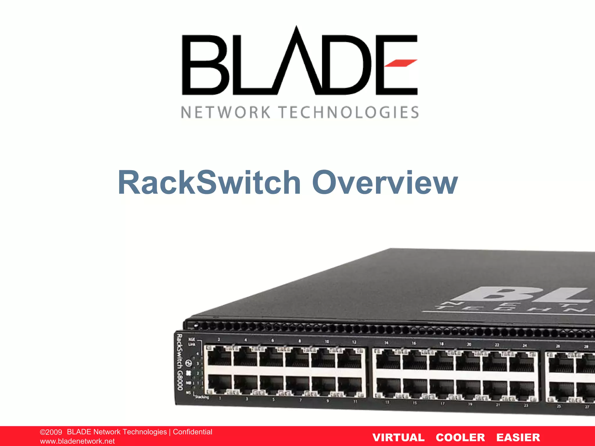 BLADE RackSwitch