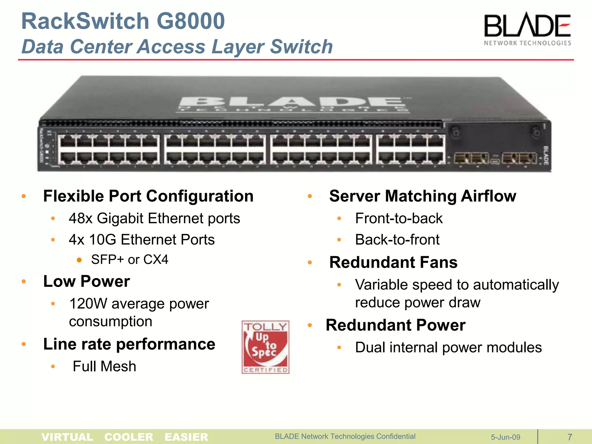 BLADE RackSwitch