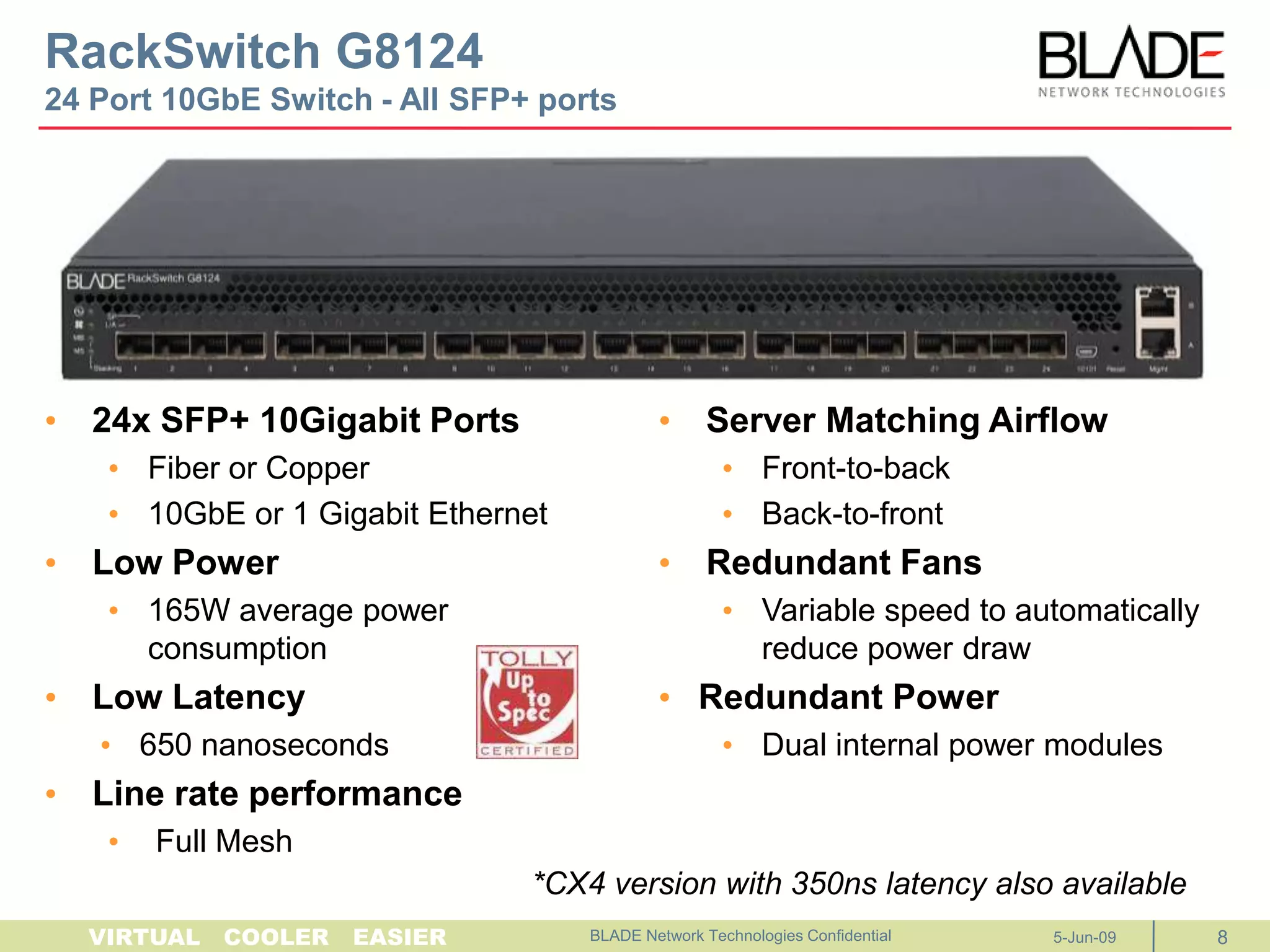 BLADE RackSwitch