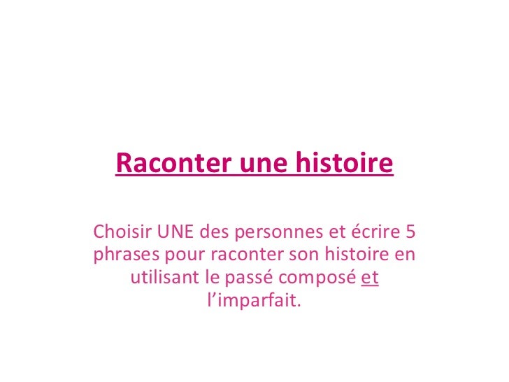 Raconter