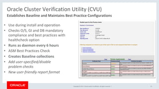 Oracle Rac Best Practice Oracle Real Application Clusters (RAC) 12c Rel. 2 - Operational Best ...