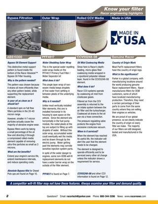 Racor Filtration Catalog | PDF