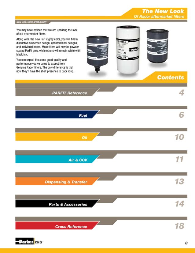 Racor Filtration Catalog PDF