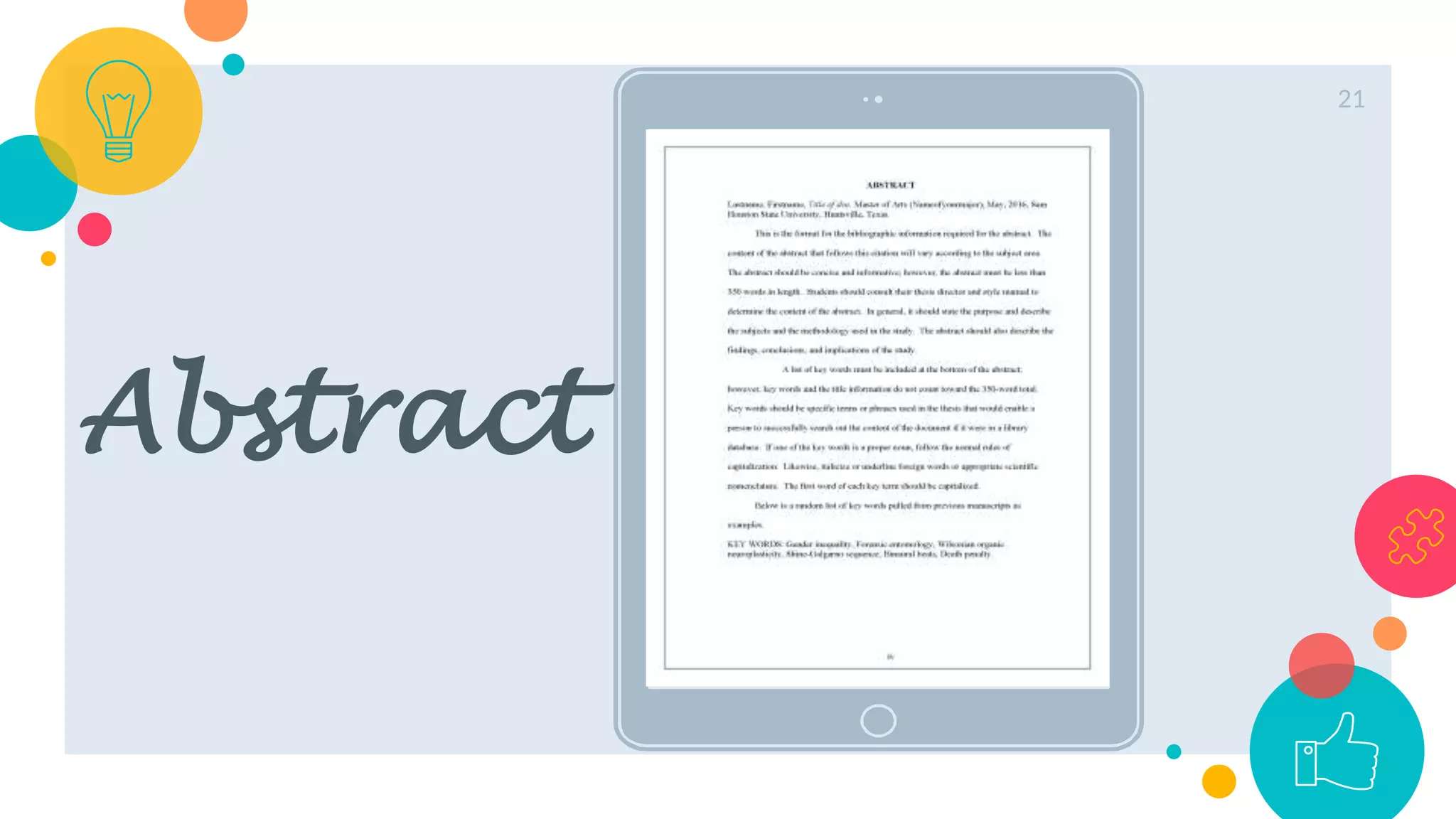 Place your screenshot here
Abstract
21
 