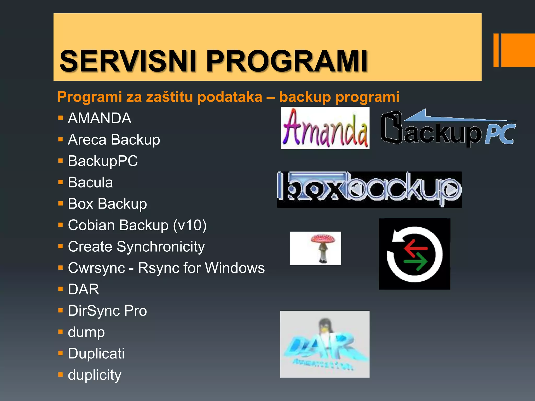 Racunarski software | PPTX