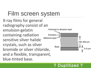 Film In Radiography Rad 206 p04 | PPT