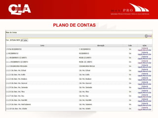 PLANO DE CONTAS 