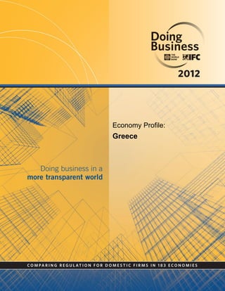Economy Profile:
Greece
 