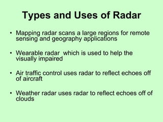 Radar | PPT