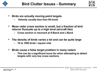 radar 2009 a 12 clutter rejection basics and mti | pdf... Radar 2009 a 10 radar clutter.2pdf
