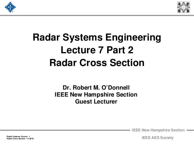 Radar 2009 A 7 Radar Cross Section 2