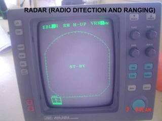 RADAR (RADIO DITECTION AND RANGING)
 