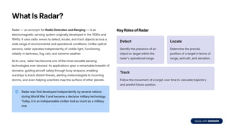 Comprehensive Technical Overview of Radar Technology and Applications | PDF