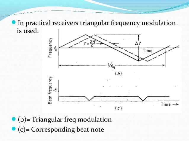 radar basics Radar basics 1 introduction r = ct/2 meters 2 radar- radio detection and ranging coined by us navy usage higher the frequency better the result theory of reflection (absorbtion and re-radiation) location parameters: range, height, direction, direction. radar basics Radar basics 1 introduction r = ct/2 meters 2 radar- radio detection and ranging coined by us navy usage higher the frequency better the result theory of reflection (absorbtion and re-radiation) location parameters: range, height, direction, direction.