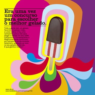 www.ola.pt
www.lowelisboa.com/campanhas/102
 