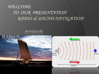 WELCOME
TO OUR PRESENTATION
RADIO & SOUND NAVIGATION
 