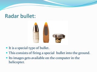 Radar bullet | PPTX
