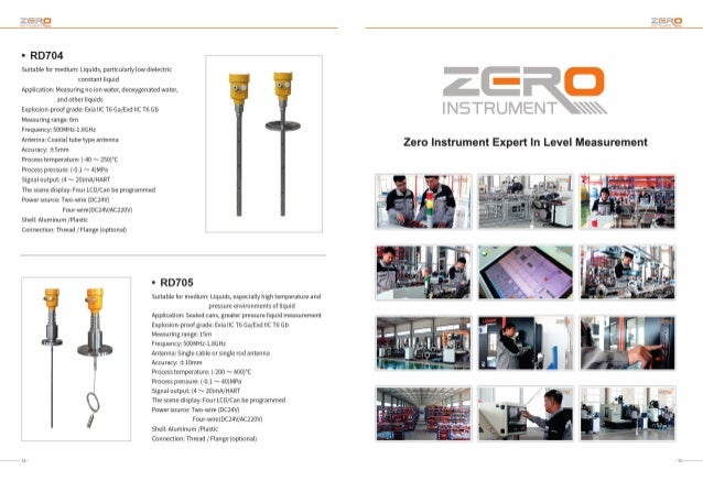 Radar level transmitter Zero Instrument.pdf