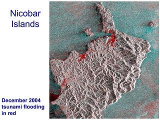 60
Nicobar
Islands
December 2004
tsunami flooding
in red
 