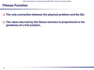 ATI's Radar Signal Analysis and Processing using MATLAB Technical ...