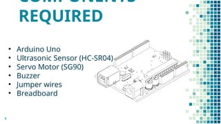 RADAR SYSTEM USING ARDUINO AND ULTRASONIC .pptx