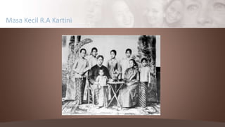 Masa Kecil R.A Kartini
 