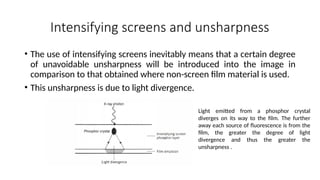 Source To Object Unsharpness Example RADG 316 VI: a PowerPoint presentation for Third Year Radiography ...