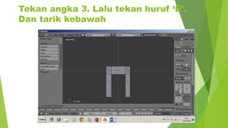 Tekan angka 3. Lalu tekan huruf ‘E’.
Dan tarik kebawah
 