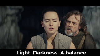 Light. Darkness. A balance.
 