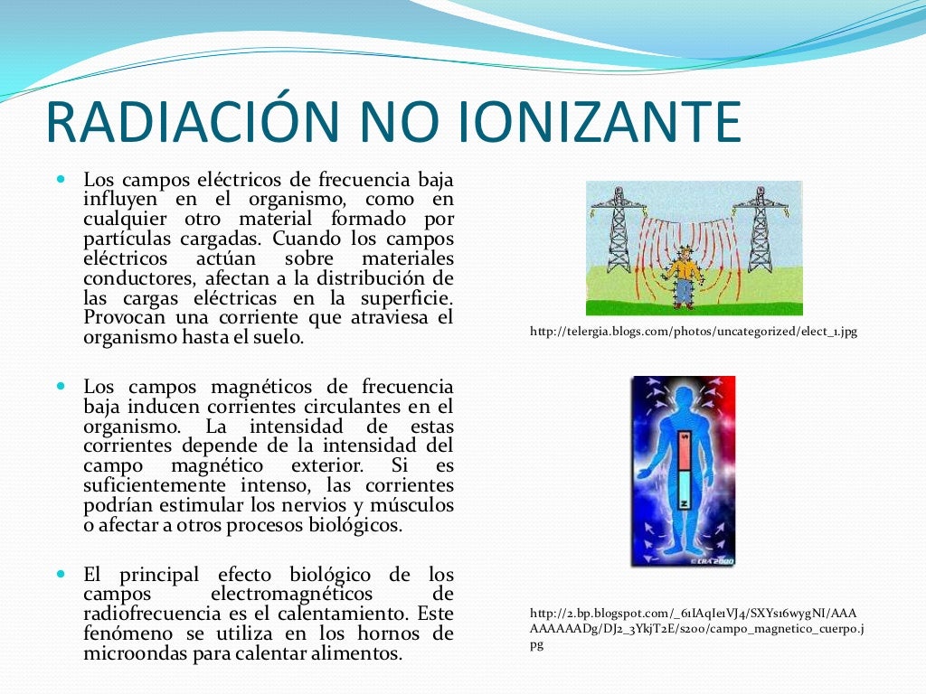 Radiación no ionizante
